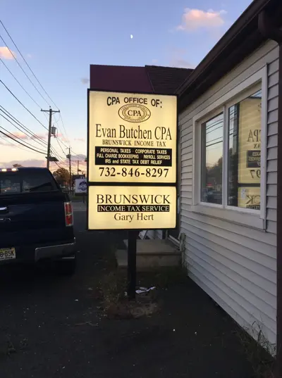 Lightbox Cabinet Signs Photo